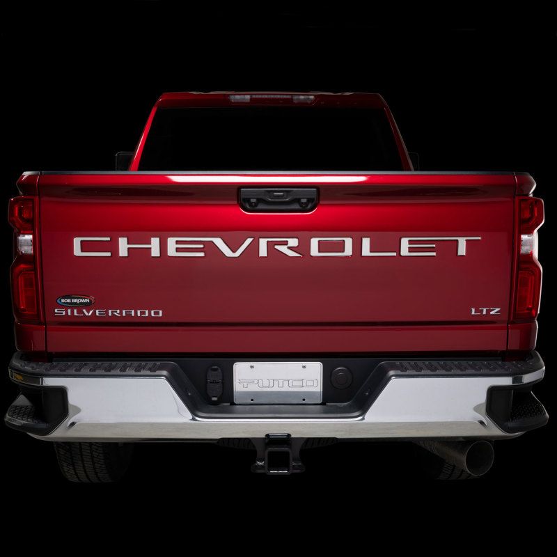 Putco 55551GM 2020 Chevy Silv 2500/3500 - SS Tailgate Letters CHEVROLET - Stamped Version Chevrolet Letters