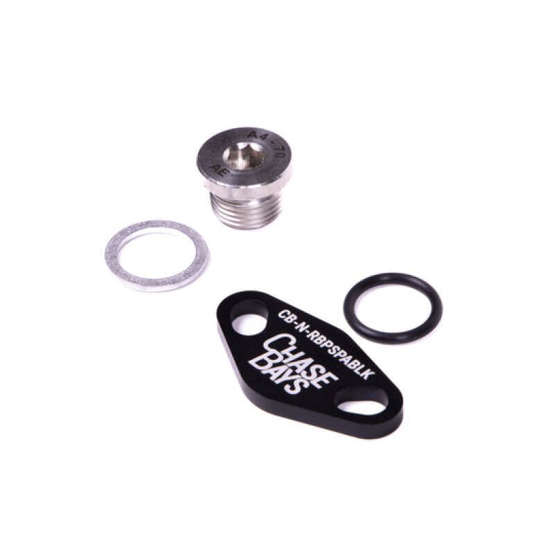 Chase Bays CB-N-HICASBLOCK Hicas Power Steering Pump Block Off