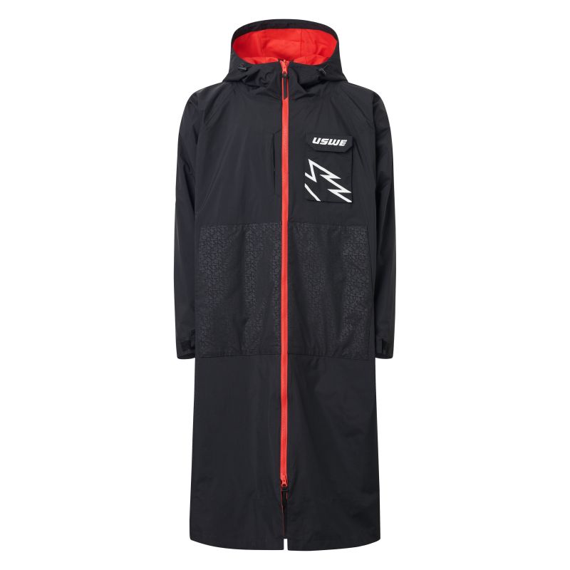 USWE 80210023999118 Warm Changing Robe Black - Large/XL