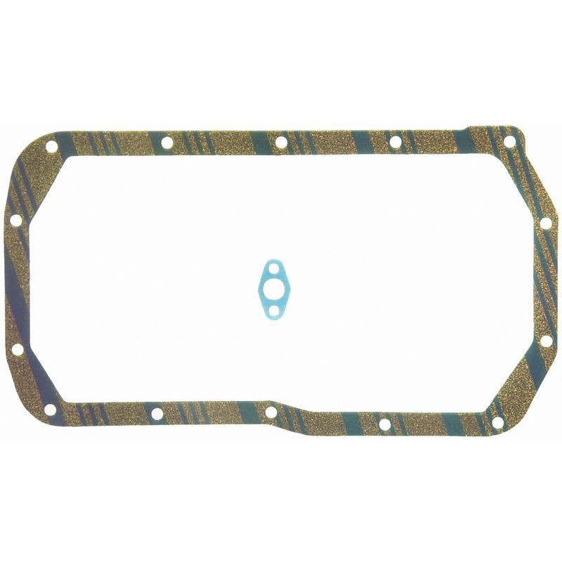 FEL PRO GASKETS OS 13398 C-1 Engine Oil Pan Gasket Set Blue Stripe cork-rubber