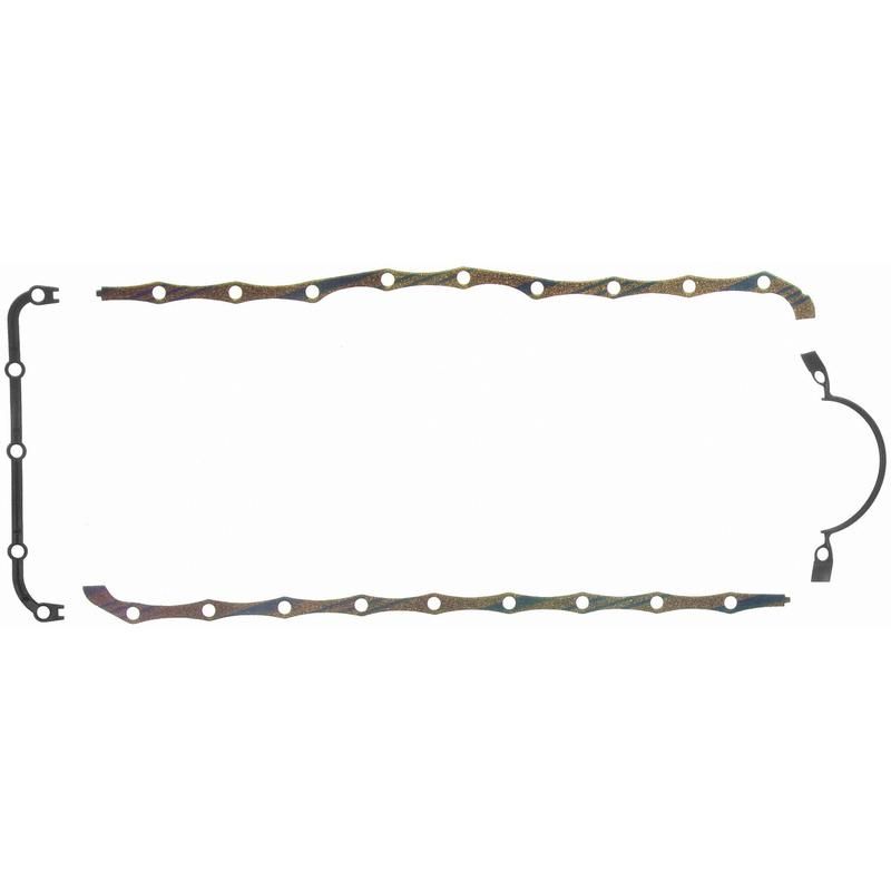 FEL PRO GASKETS OS 13811 C Engine Oil Pan Gasket Set Blue Stripe cork-rubber