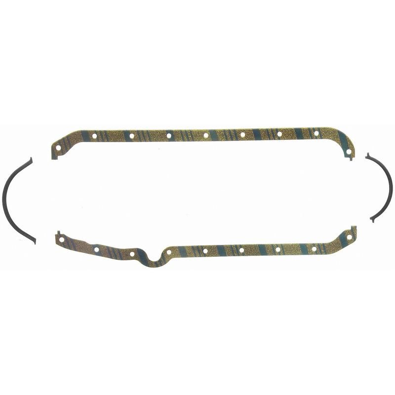 FEL PRO GASKETS OS 5197 C-2 Engine Oil Pan Gasket Set Blue Stripe cork-rubber