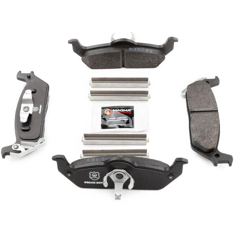 MAGMA BRAKE MPD1012M MAGMA Police Duty MPD1012M Semi-Metallic Brake Pads