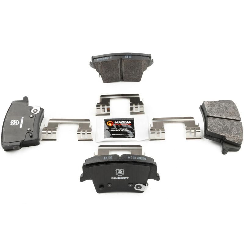 MAGMA BRAKE MPD1057AM MAGMA Police Duty MPD1057AM Semi-Metallic Brake Pads