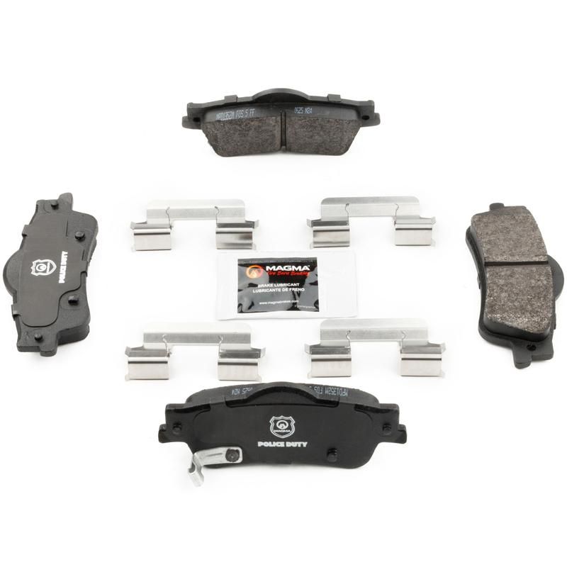 MAGMA BRAKE MPD1352M MAGMA Police Duty MPD1352M Semi-Metallic Brake Pads