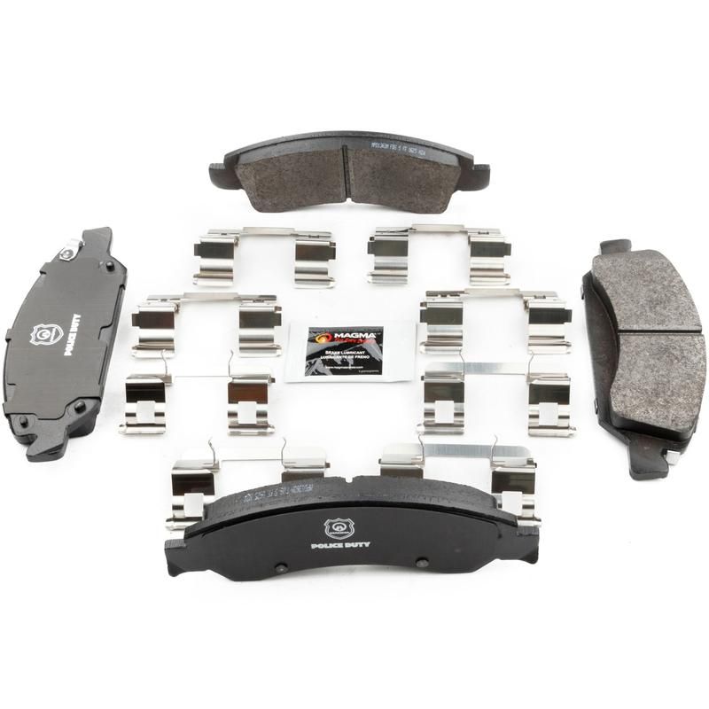 MAGMA BRAKE MPD1363M MAGMA Police Duty MPD1363M Semi-Metallic Brake Pads