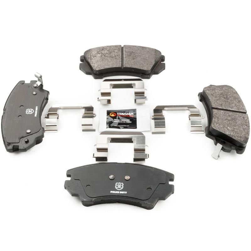 MAGMA BRAKE MPD1404M MAGMA Police Duty MPD1404M Semi-Metallic Brake Pads