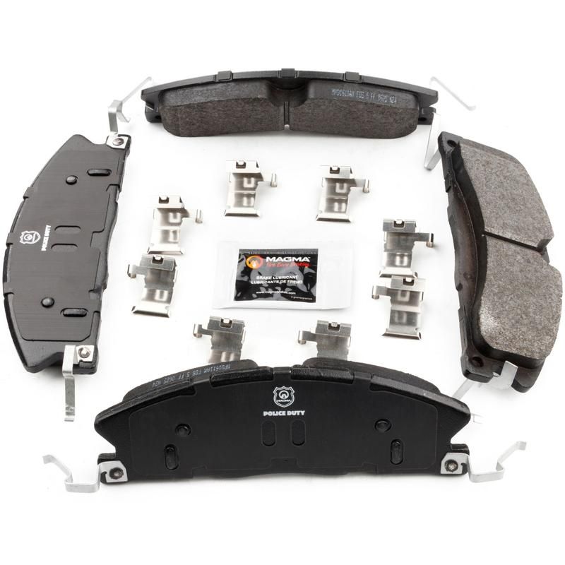 MAGMA BRAKE MPD1611AM MAGMA Police Duty MPD1611AM Semi-Metallic Brake Pads