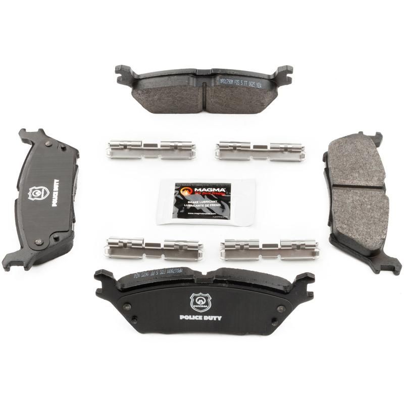 MAGMA BRAKE MPD1790M MAGMA Police Duty MPD1790M Semi-Metallic Brake Pads