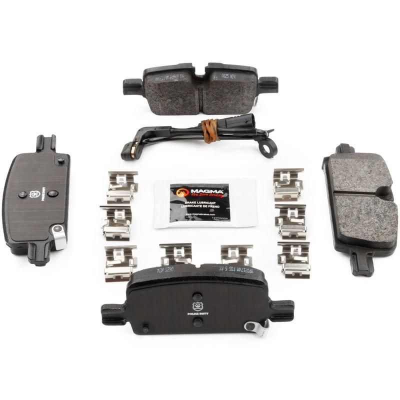 MAGMA BRAKE MPD2174M MAGMA Police Duty MPD2174M Semi-Metallic Brake Pads