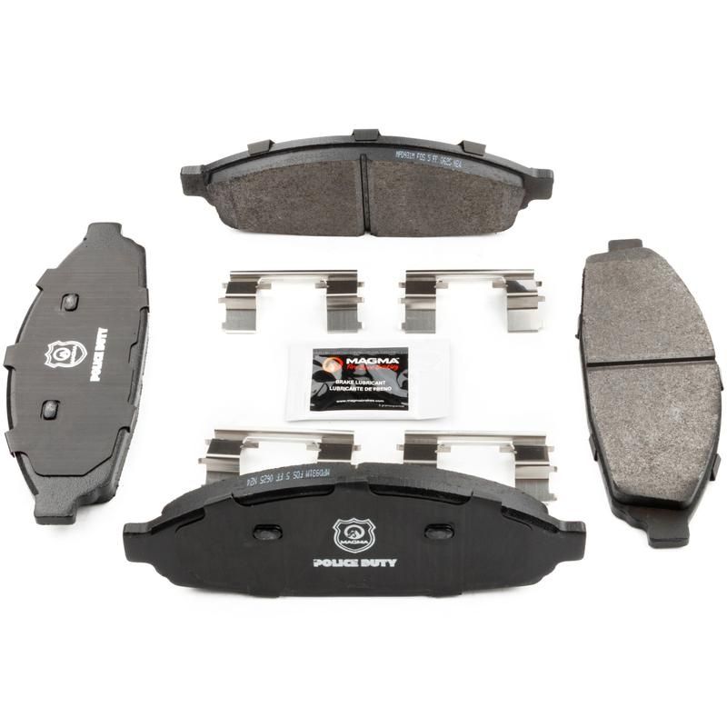 MAGMA BRAKE MPD931M MAGMA Police Duty MPD931M Semi-Metallic Brake Pads