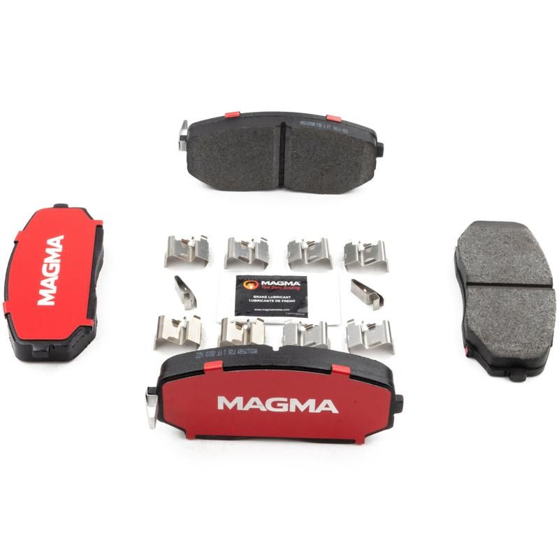 MAGMA BRAKE MSD1258M MAGMA Severe Duty MSD1258M Semi-Metallic Brake Pads