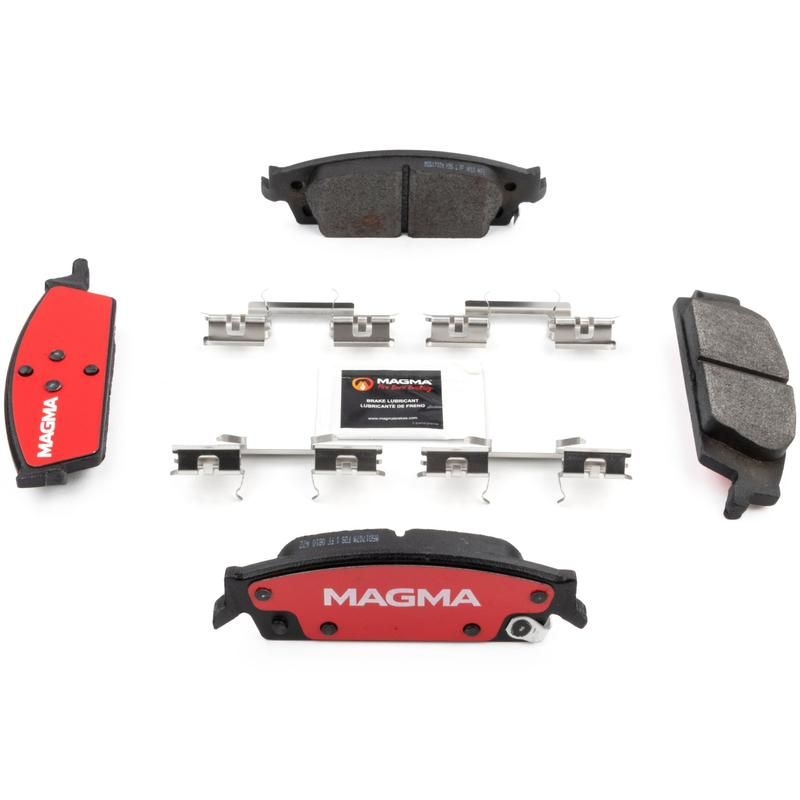 MAGMA BRAKE MSD1707M MAGMA Severe Duty MSD1707M Semi-Metallic Brake Pads