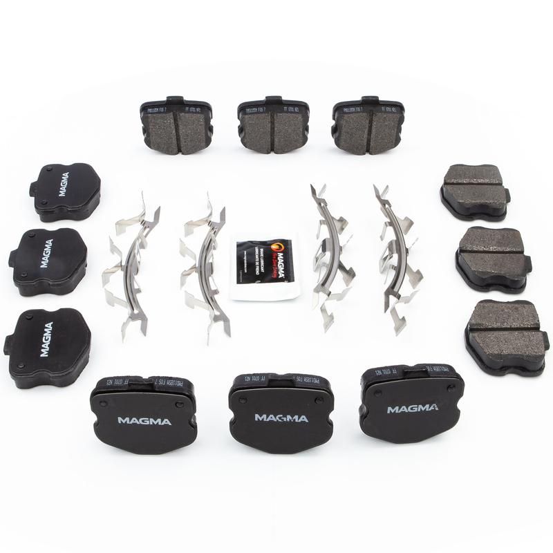 MAGMA BRAKE PMD1185M MAGMA Premium PMD1185M Semi-Metallic Brake Pads