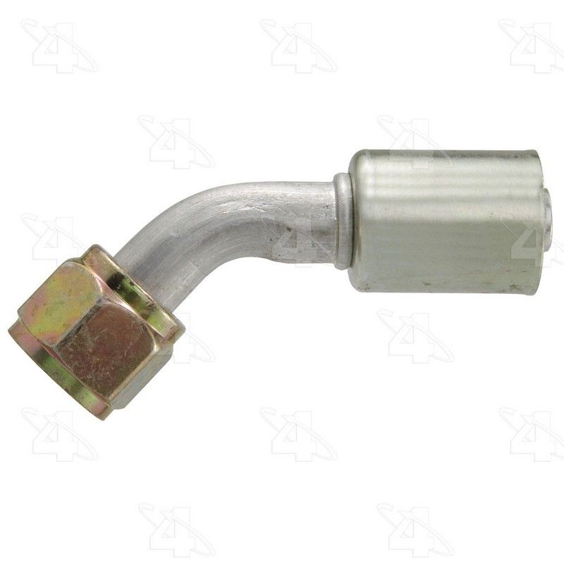 Four Seasons 14110 45 Degree Female O-Ring, Aluminum, Standard Diameter Beadlock, A/C Fitting