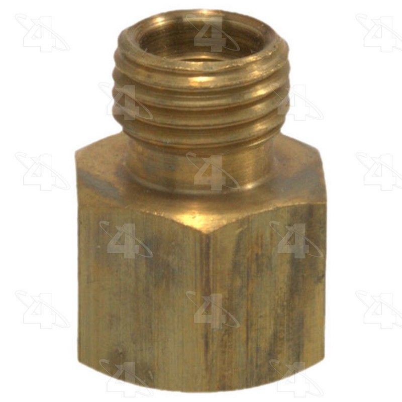 Four Seasons 16660 Male Flare to Metric Male Insert O-Ring, Brass, Adapter, A/C Fitting