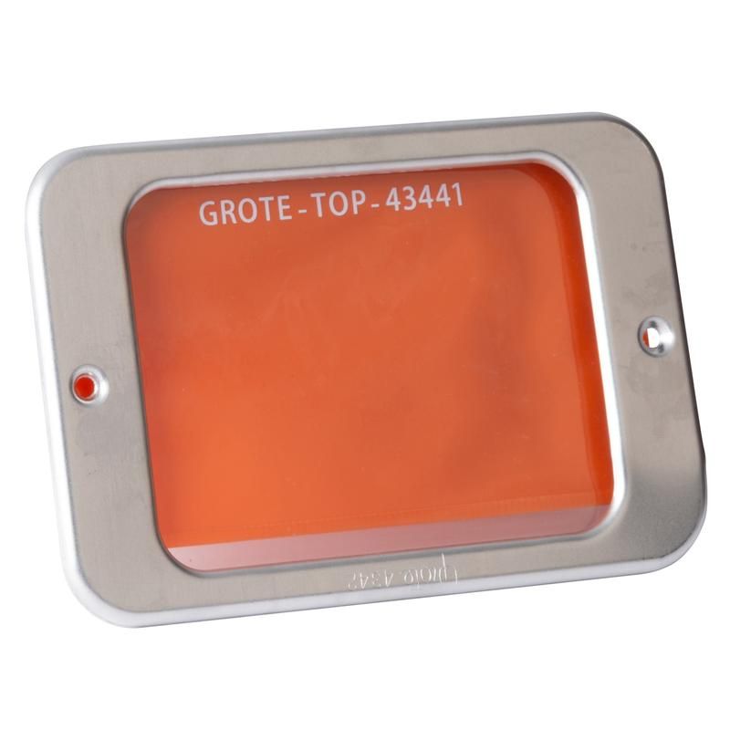 GROTE LIGHTING 43424 Aluminum Permit Holder, w/ Vinyl Pouch