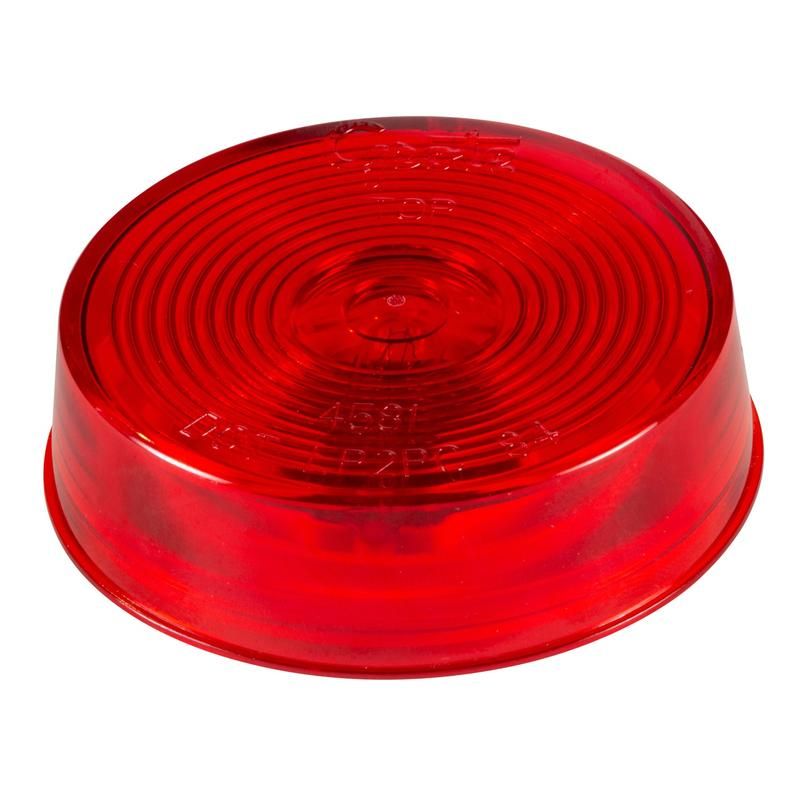 GROTE LIGHTING 45812 2 1/2" Round Clearance Marker Lights, Optic Lens, 12V