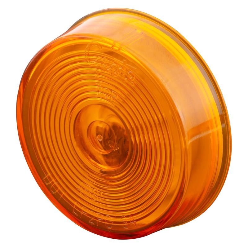GROTE LIGHTING 45813 2 1/2" Round Clearance Marker Lights, Optic Lens, 12V