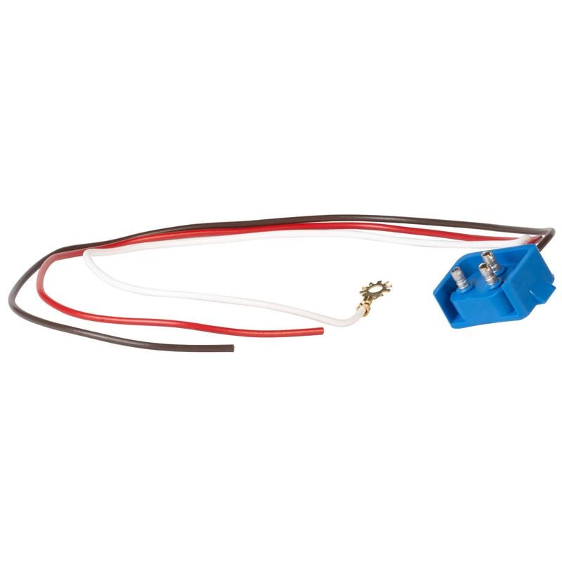 GROTE LIGHTING 66843 Stop Tail Turn Three-Wire 90º Plug-In Pigtails for Female Pin Lights, 18" Long