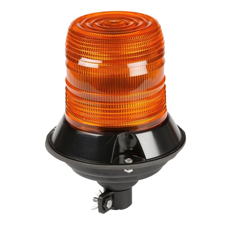 GROTE LIGHTING 78123 DIN Mount LED Beacons, Class II, Amber, 12V/24V