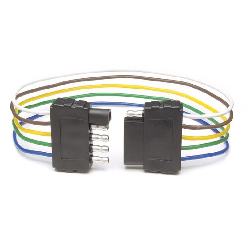 GROTE LIGHTING 82-1029 Molded Trailer Connectors, Male & Female, Flat