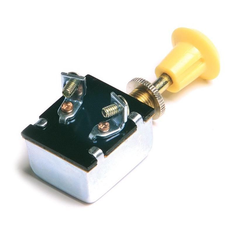 GROTE LIGHTING 82-2102 Push/Pull Switches, Heavy Duty Switch, 2 Screw