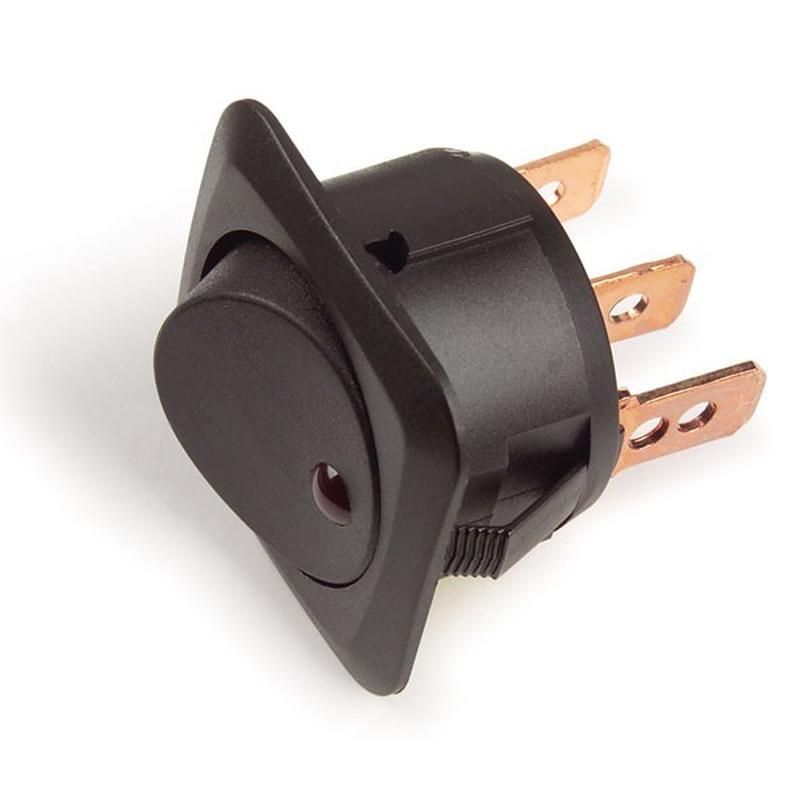 GROTE LIGHTING 82-2132 LED Rocker Switches, 25A, Green, 12V