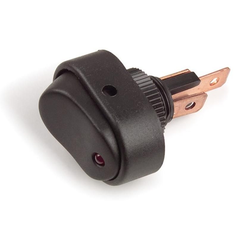 GROTE LIGHTING 82-2133 LED Rocker Switches, 30A, Red, 12V