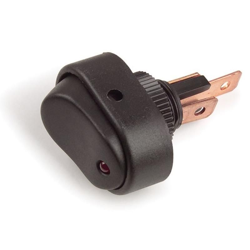 GROTE LIGHTING 82-2135 LED Rocker Switches, 30A, Green, 12V