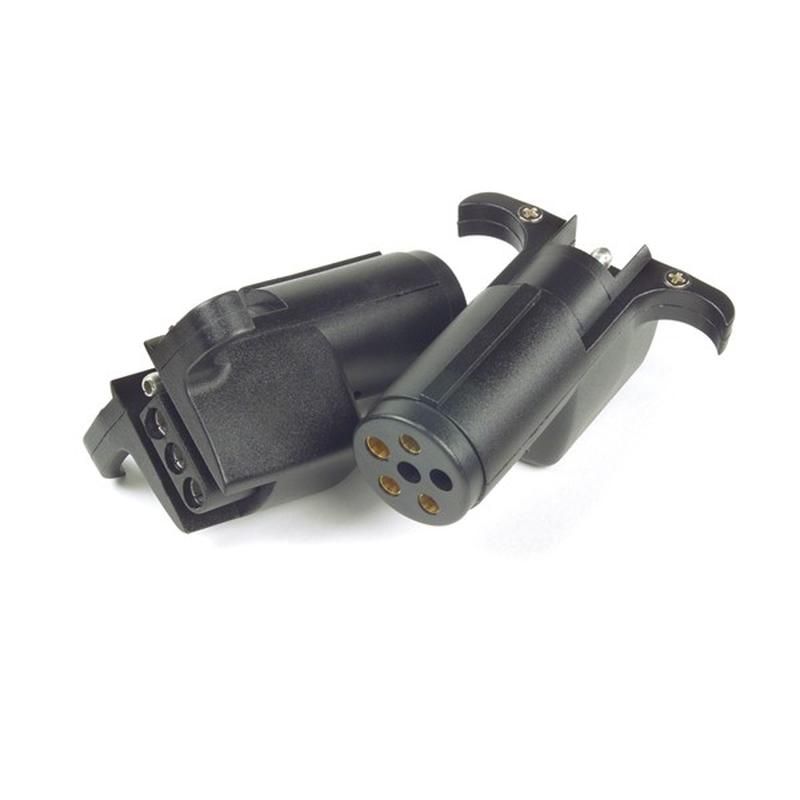 GROTE LIGHTING 82-2147 Step Down R.V. Adapters, 6 Pole Round To 4 Pole Flat