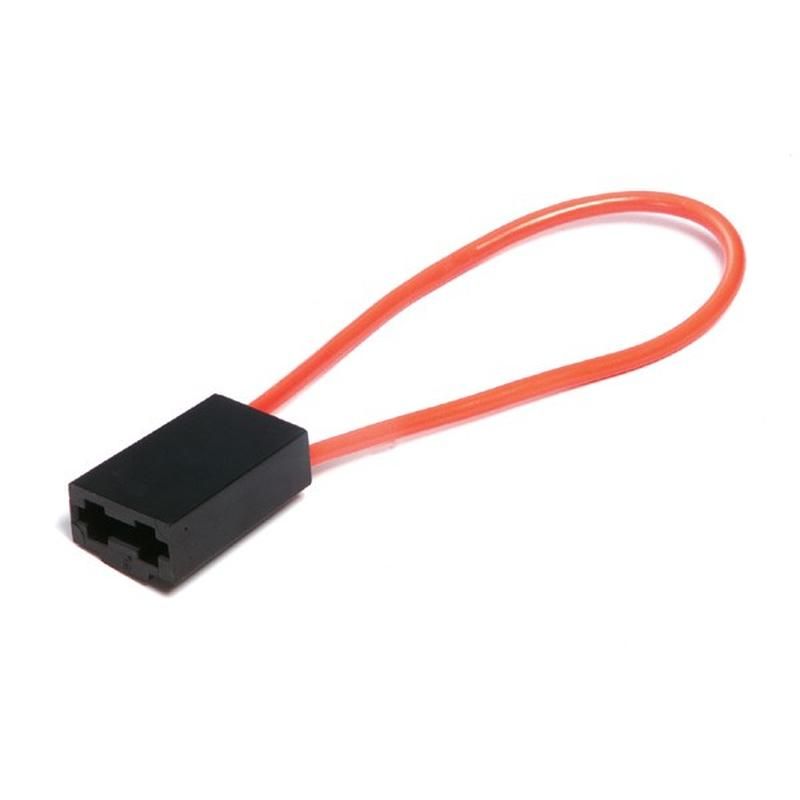 GROTE LIGHTING 82-2165 Standard Blade Fuse Holders, 12 Gauge, 30A, 8" Continuous Loop Wire