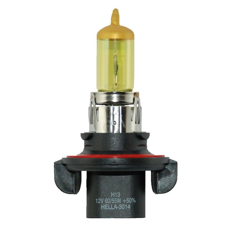 Hella H13 YL HELLA H13 YL Design Series Halogen Light Bulb