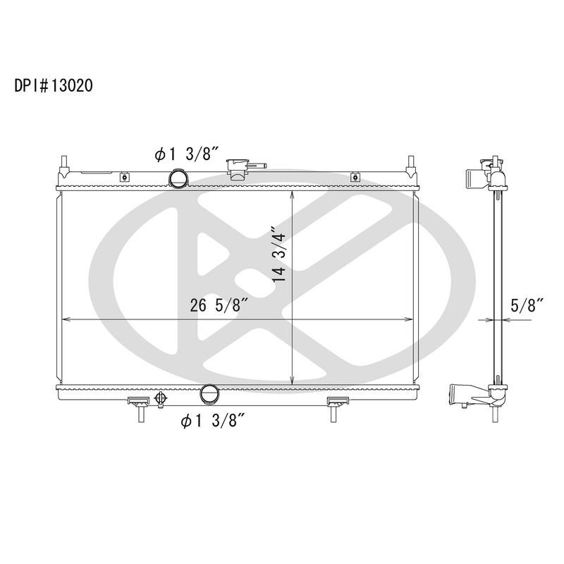 KOYORAD A13020 Koyorad Radiator A13020