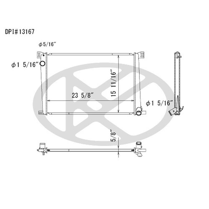 KOYORAD A13167 Koyorad Radiator A13167