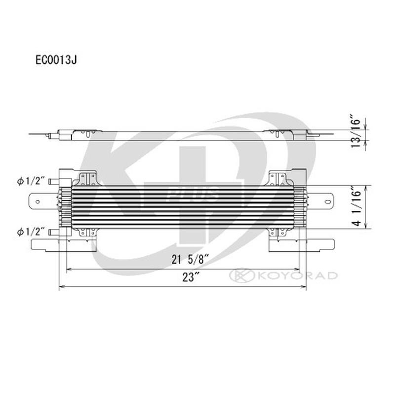KOYORAD EC0013 Koyorad Automatic Transmission Oil Cooler EC0013
