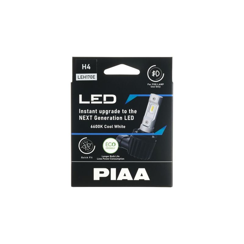 PIAA LEH170E H4 / 6600K / (Pack of 2)