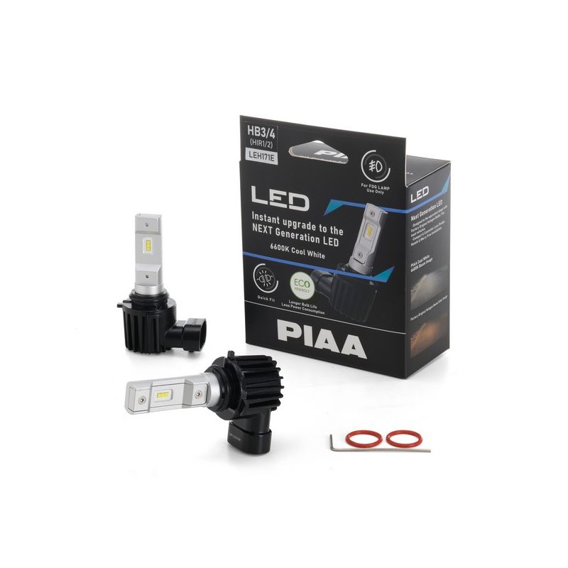 PIAA LEH171E HB3/HB4/HIR1/HIR2 / 6600K / (Pack of 2)