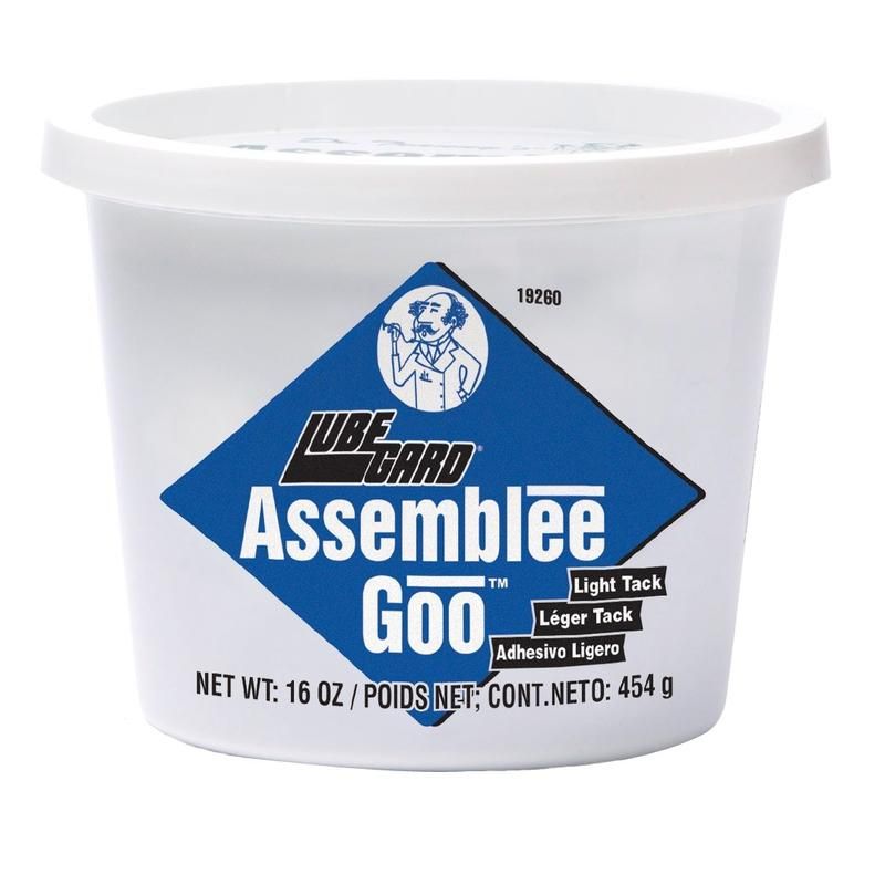 LUBEGARD 19260 Lubegard Assemblee Goo (Assembly lubricant)-  Blue (Light Tack) - 16 oz.