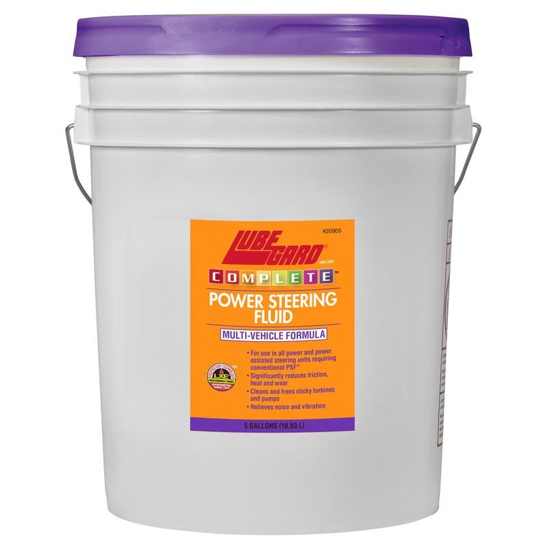 LUBEGARD 20905 Lubegard COMPLETE Power Steering Fluid - 5 Gal