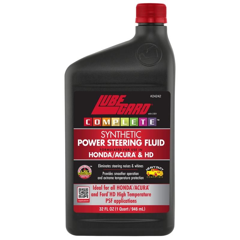 LUBEGARD 24242 Lubegard COMPLETE Synthetic Power Steering Fluid for Honda/Acura & HD 