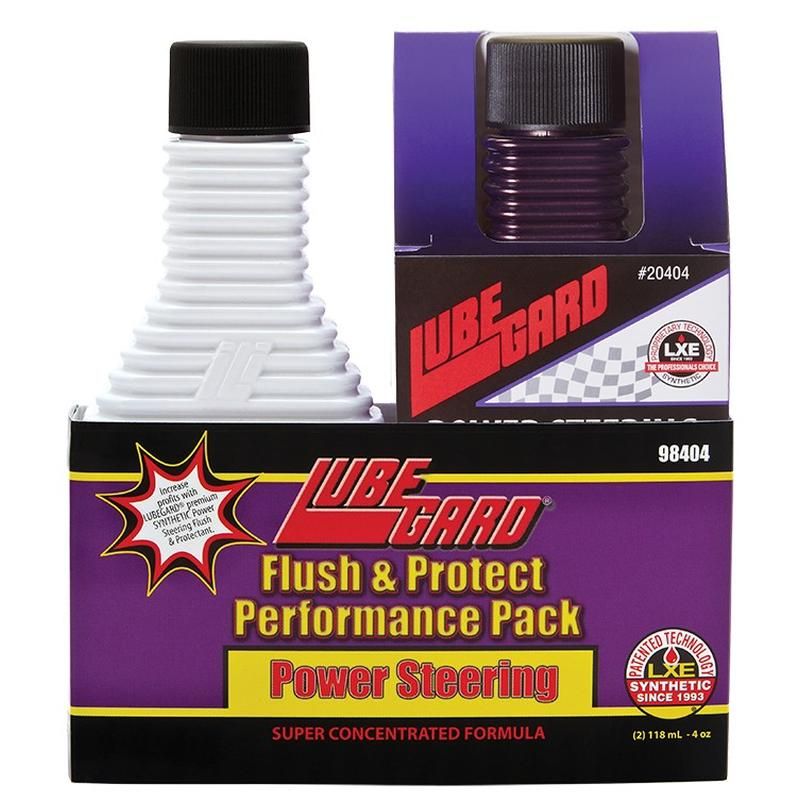 LUBEGARD 98404 Lubegard Power Steering Flush & Protect Performance Pack