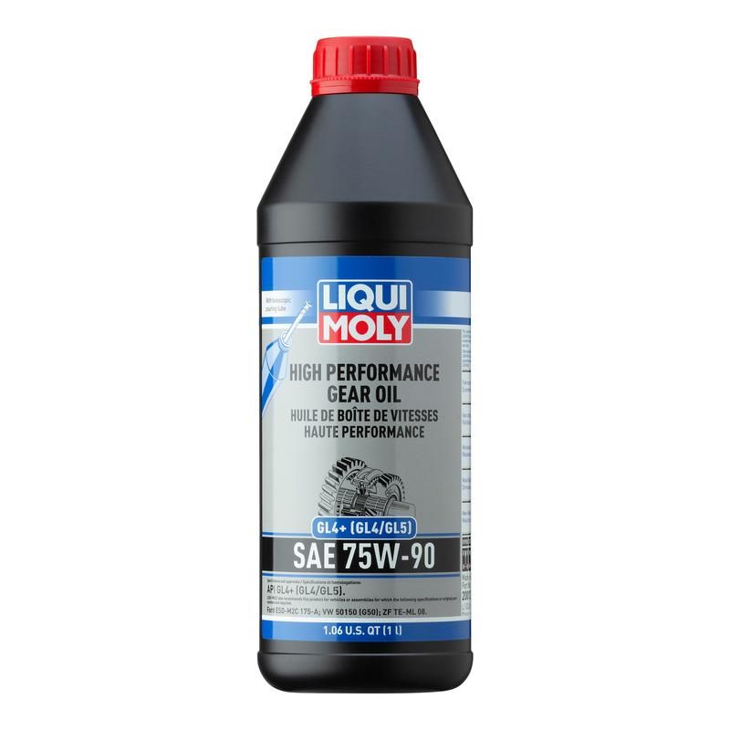 LIQUI MOLY 20012 High Performance Gear Oil (GL4+) SAE 75W-90