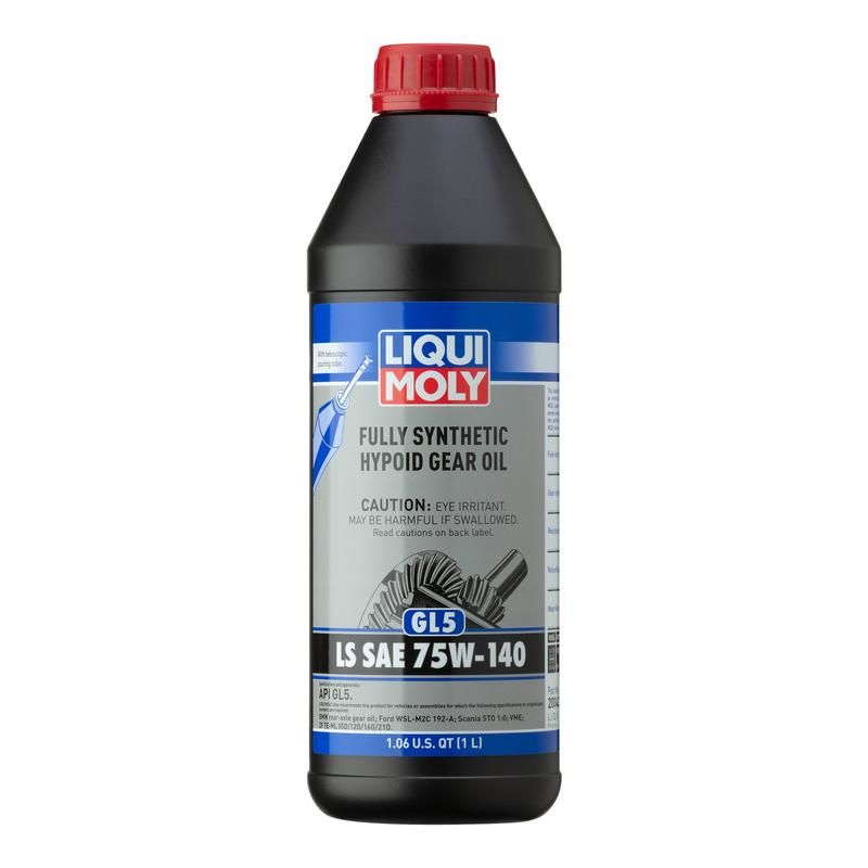 LIQUI MOLY 20042 Fully Synthetic Hypoid Gear Oil (GL5) LS SAE 75W-140