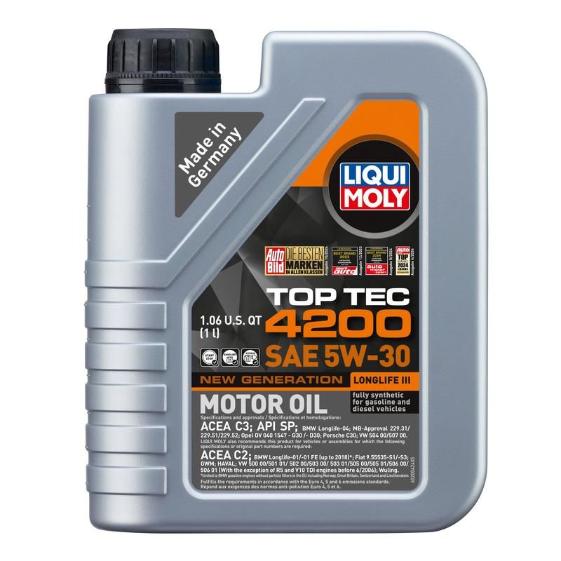 LIQUI MOLY 2004 Top Tec 4200 SAE 5W-30 New Generation