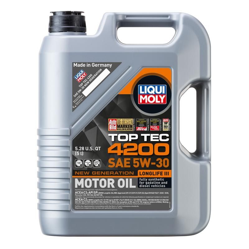 LIQUI MOLY 2011 Top Tec 4200 SAE 5W-30 New Generation