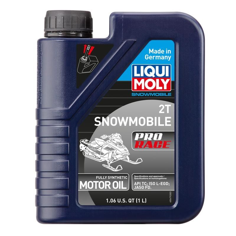 LIQUI MOLY 20144 Snowmobile Motor Oil 2T Pro Race