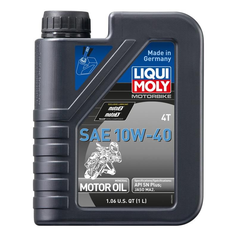 LIQUI MOLY 20190 Motorbike 4T SAE 10W-40