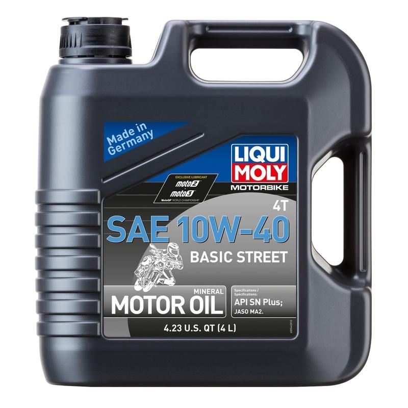 LIQUI MOLY 20192 Motorbike 4T SAE 10W-40