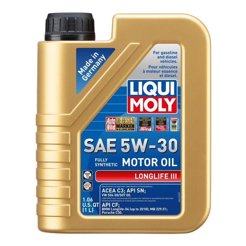 LIQUI MOLY 20220 Longlife III SAE 5W-30